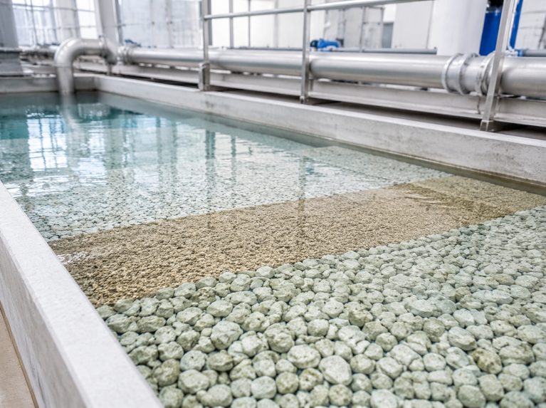 港口镇水处理除氨氮沸石滤料